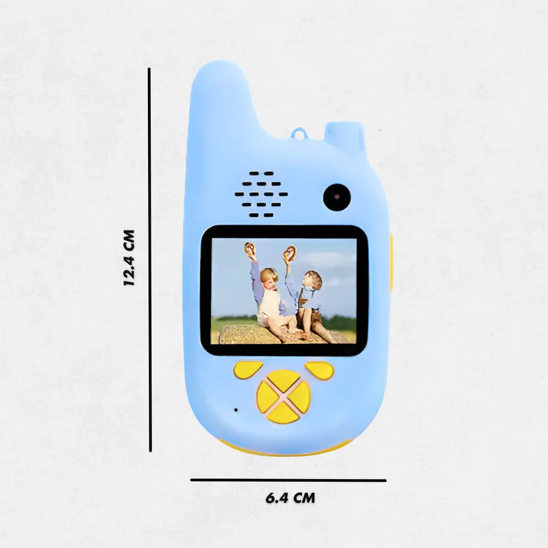 Walkie Talkie Infantil Com Câmera Digital Para Crianças