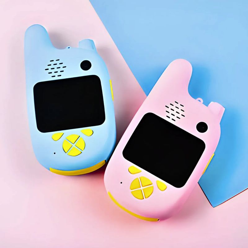 Walkie Talkie Infantil Com Câmera Digital