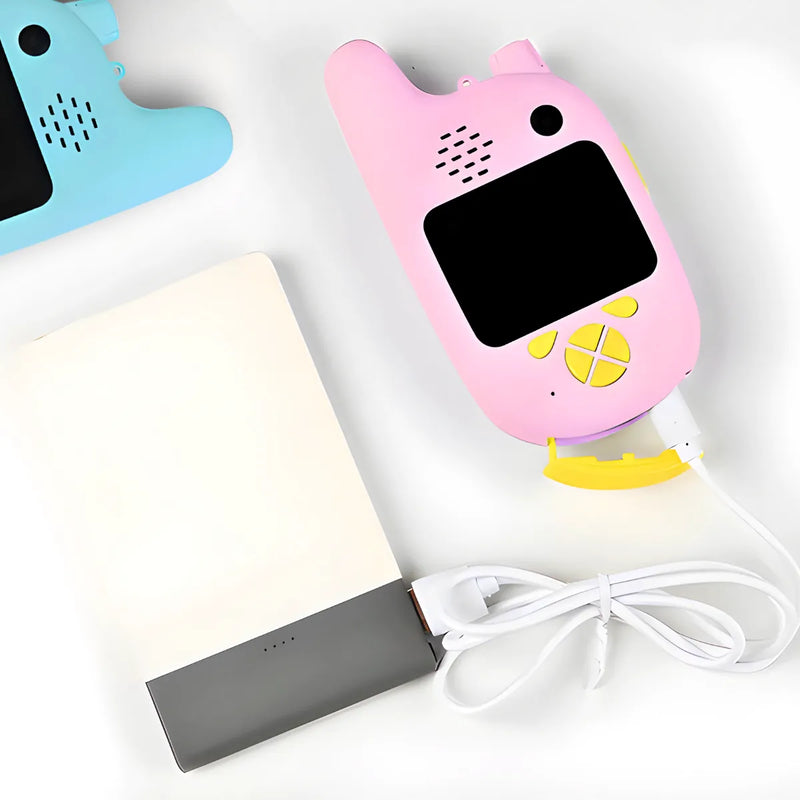Walkie Talkie Infantil Com Câmera Digital