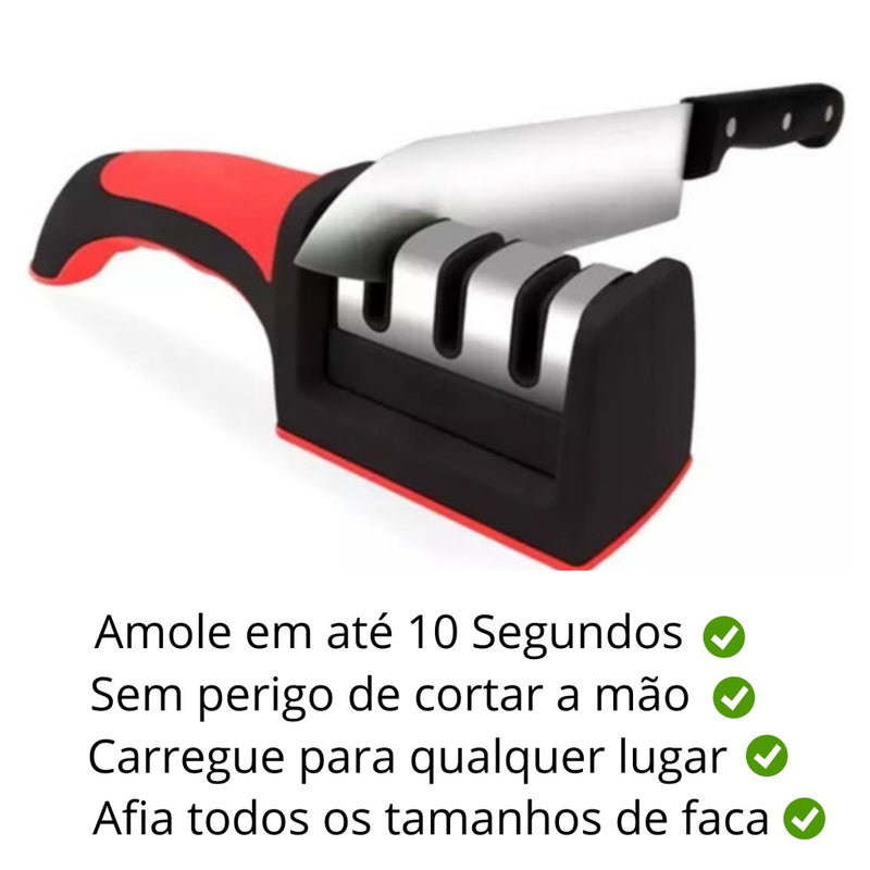 Amolador de Facas com Descascador