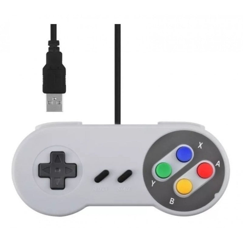 Controle Usb Super Nintendo Joystick